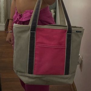 Lands end medium tote